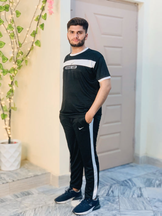 Fitness Pro - Dri-Fit Tracksuit  Black